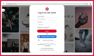 Sign in to Pinterest